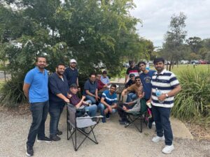Family picnic at Cherry Lake Park